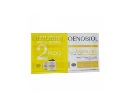 oenobiol intensive sunscreen sensitive skin 2x30 capsulas