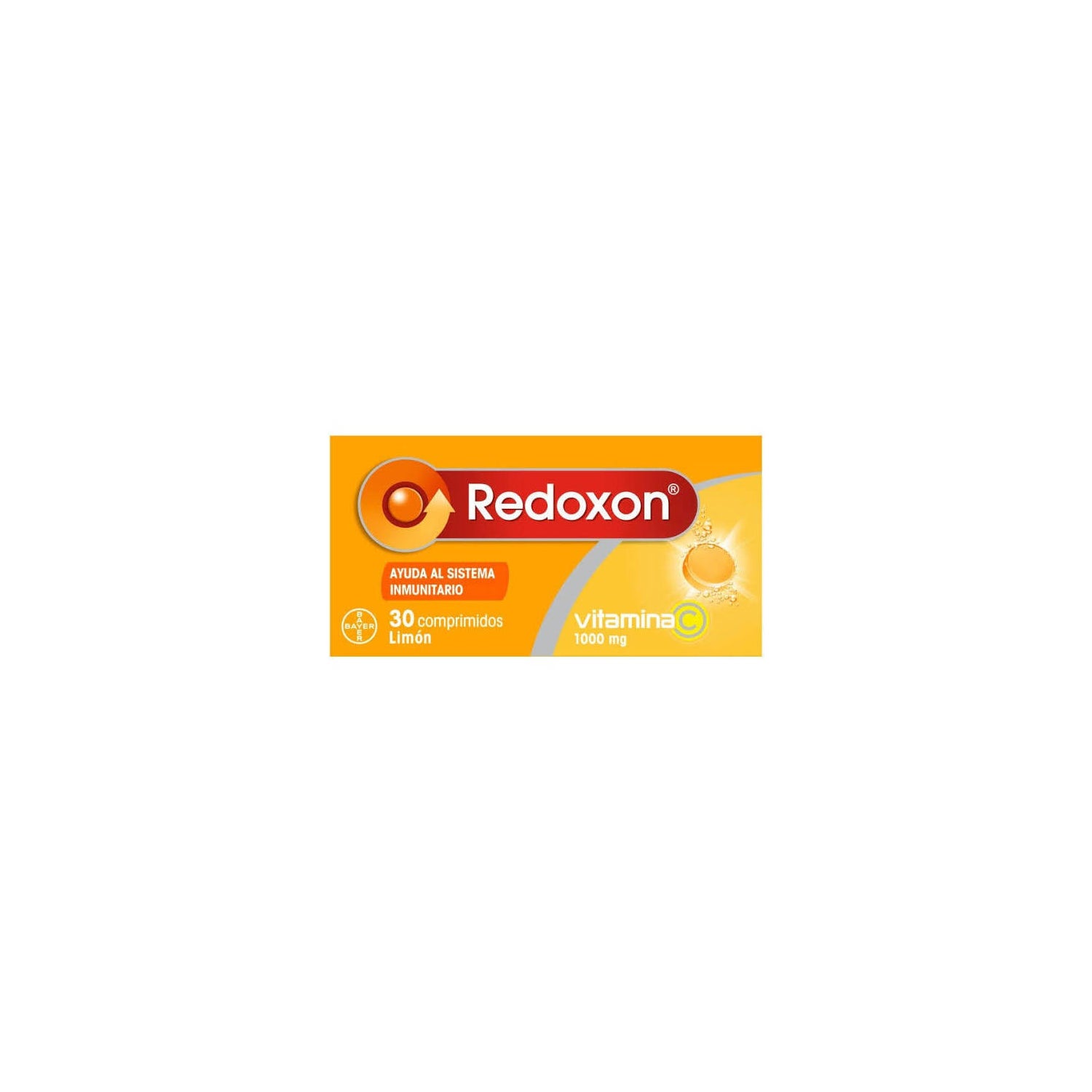 bayer redoxon vitamina c lim n efervescente 1g x 30comp
