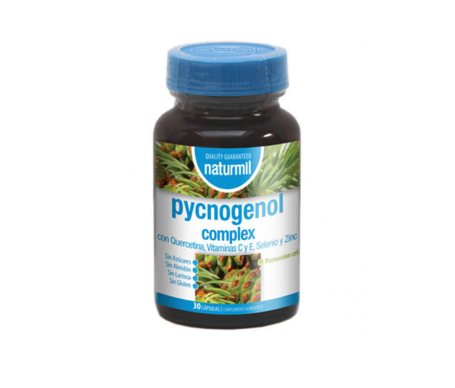 naturmil pycnogenol complex sin gluten 30 capsulas