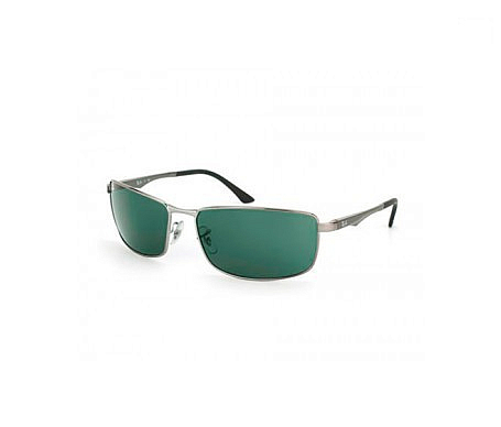 ray ban rb3498 green classic 64mm lente