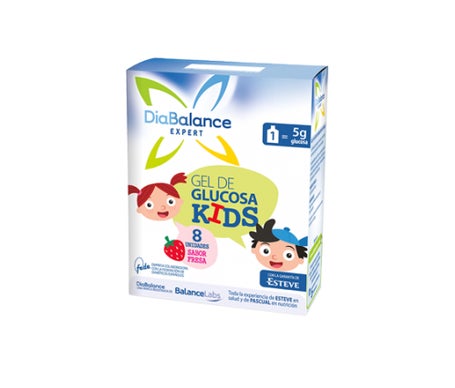 diabalance gel de glucosa kids 8 sobres