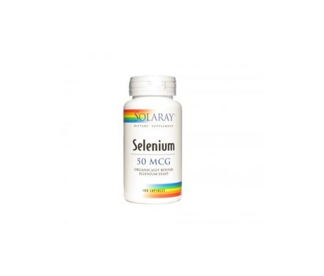 solaray selenium 50mcg 100c ps