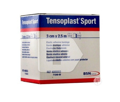 tensoplast sport venda el stica adhesiva 3cmx2 5m 1ud