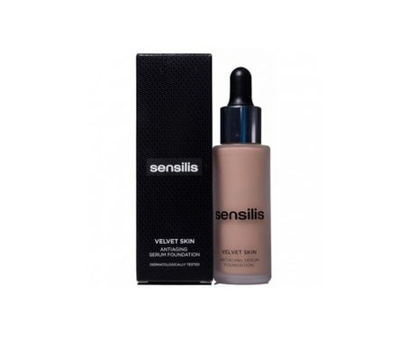 sensilis velvet skin antiaging serum foundation base maquillaje