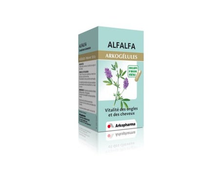 arkogelules alfalfa botella de 45 gl bulos