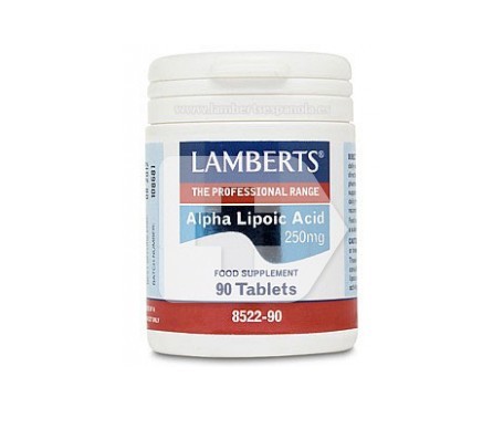 lamberts cido alpha lipoico 250mg 90 tabletas