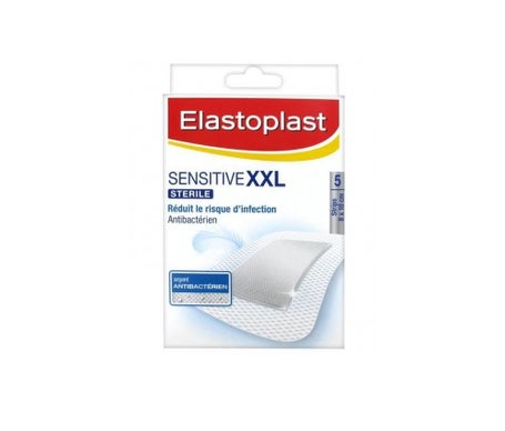 elastoplast piel sensible xxl caja de 5 ap sitos 10x8cm