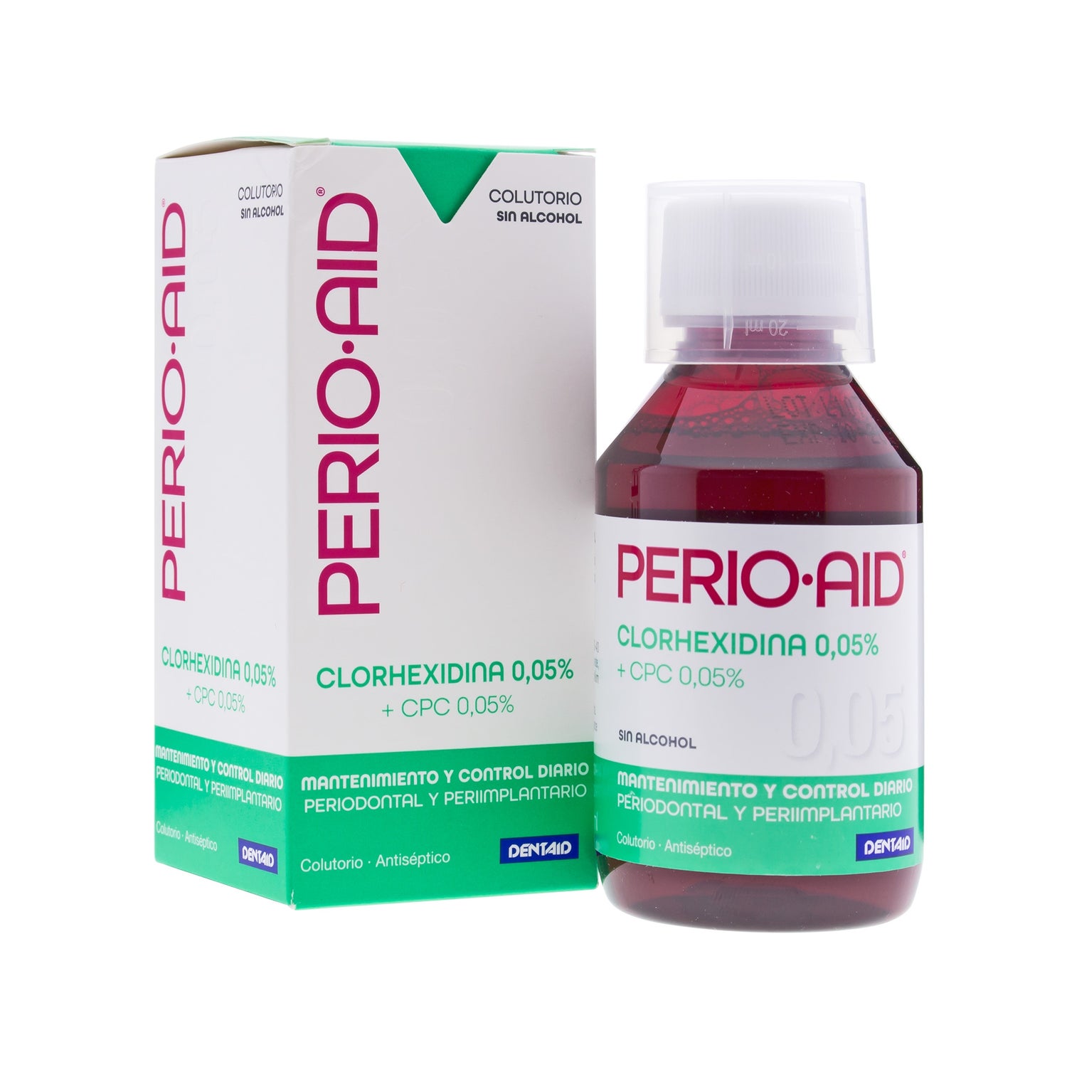 perio aid mantenimiento y control colutorio 0 05 clorhexidina 150ml