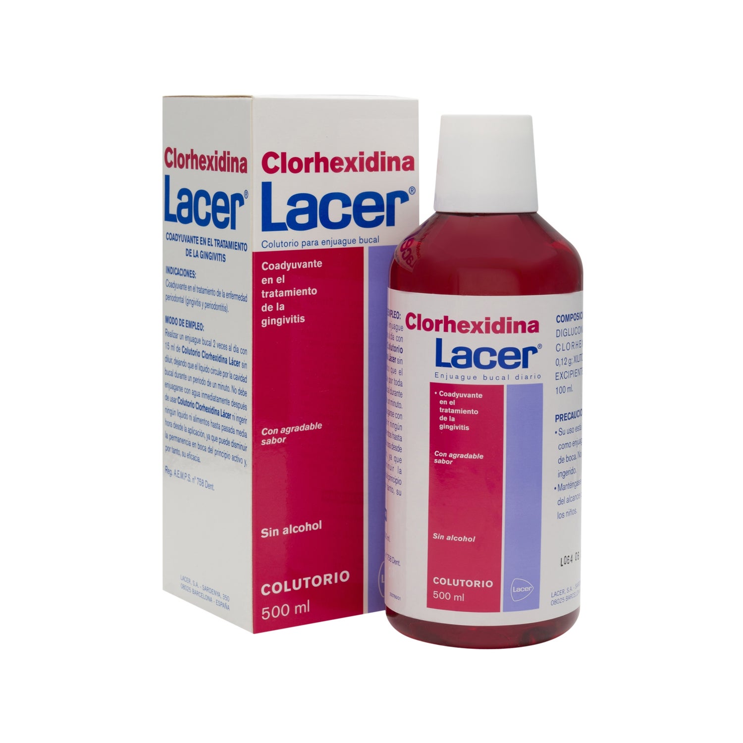 lacer clorhexidina colutorio 500ml