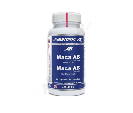 airbiotic maca ab complex 60 c psulas