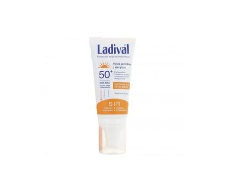 ladival piel sensibles o al rgicas spf50 gel crema con color 50ml