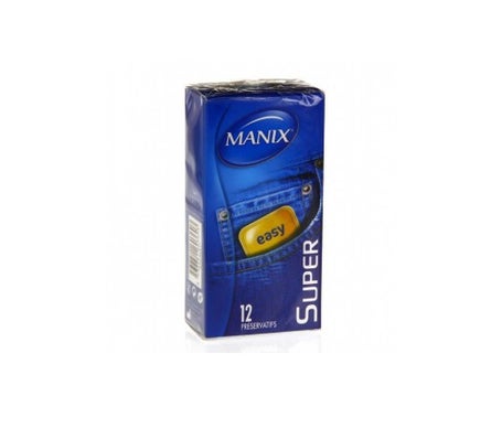 preservativos manix super 12