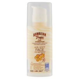 hawaiian tropic silk hydration air soft face spf30 sun lotion 50