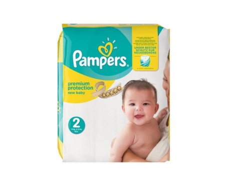 pampers premium protection new baby t 2 mini 36 kg 31 uds