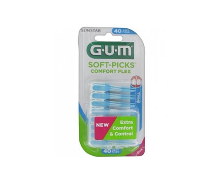 gum cepillo interdental soft picks comfort flex t s 40 u