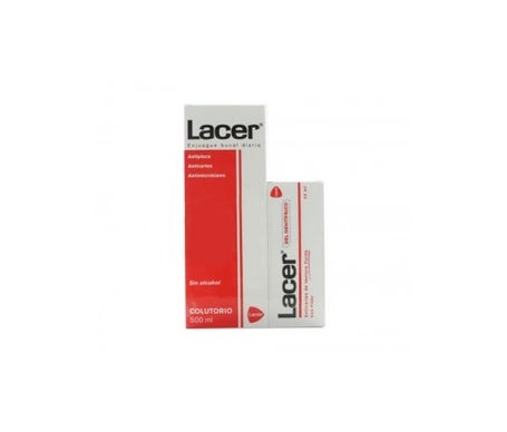 lacer colutorio 500ml lacer gel dent frico 35ml