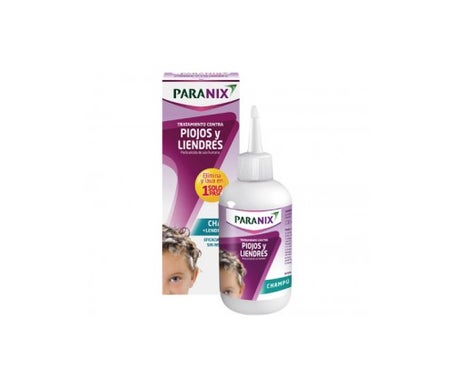 paranix champ tratamiento contra piojos y liendres 200ml peine