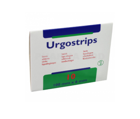 urgostrips caja de 10 suturas adhesivas hipoalerg nicas para cuerdas