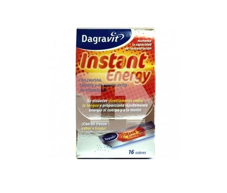 dagravit instant energy 16 sobres