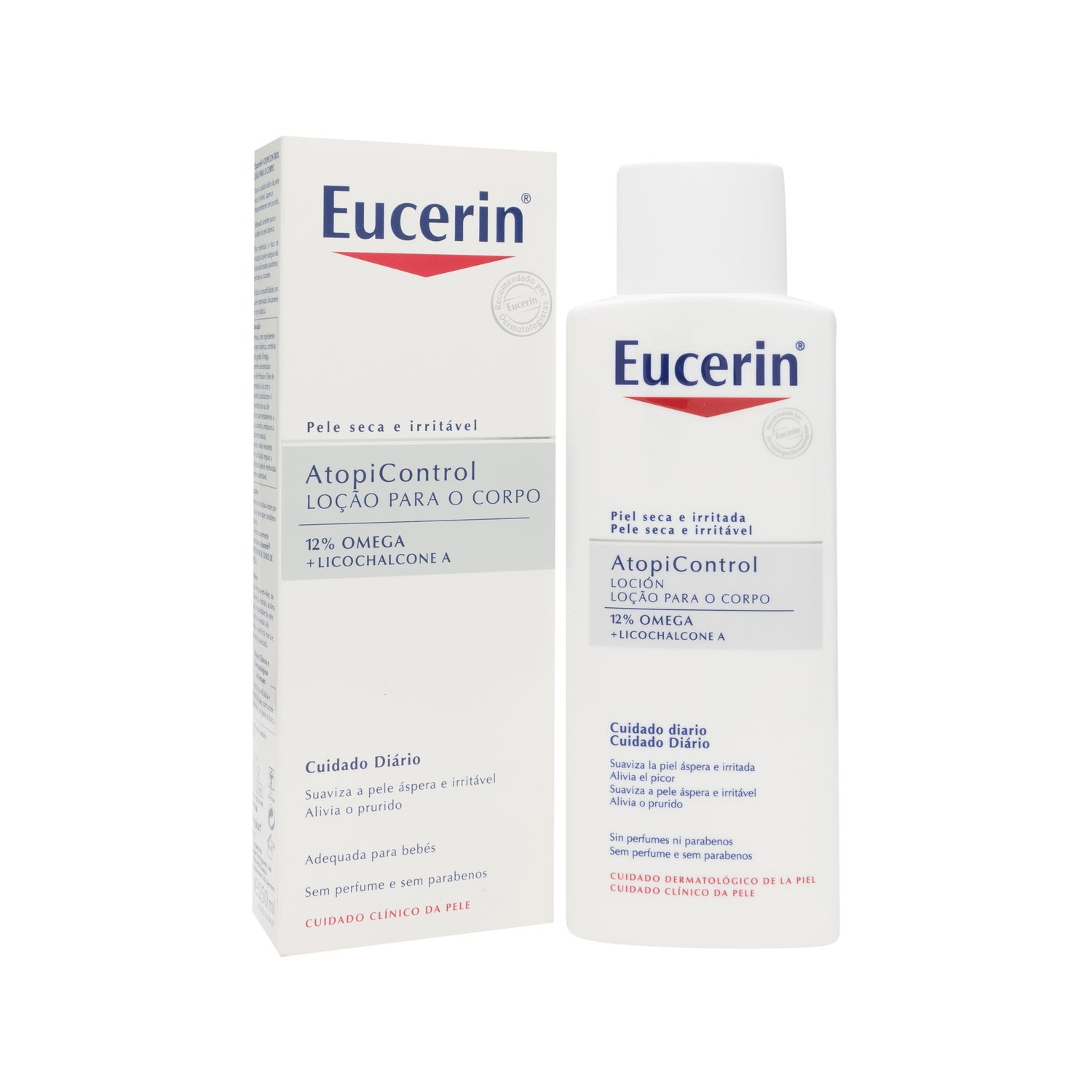 eucerin atopicontrol loci n piel seca e irritada 250ml