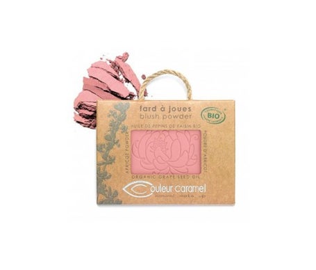 couleur caramel fard a joues blush polvos 52 fresh pink