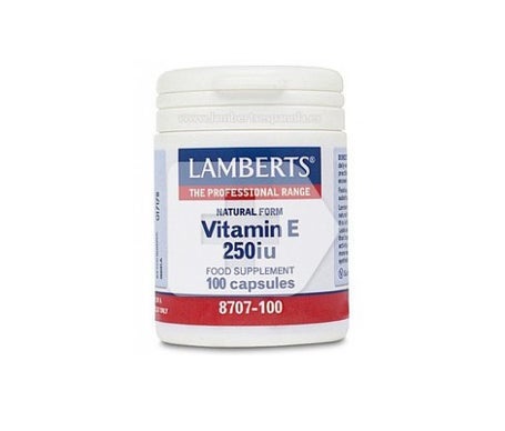 lamberts vitamina e 250ui 100c ps