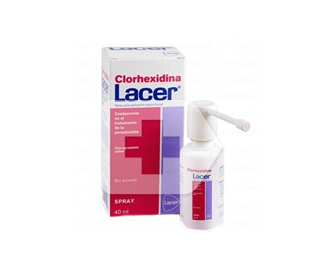 lacer clorhexidina spray 40ml