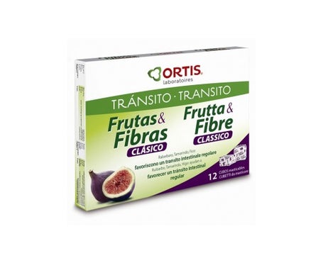 frutas fibras cl sico 12 cubos masticables