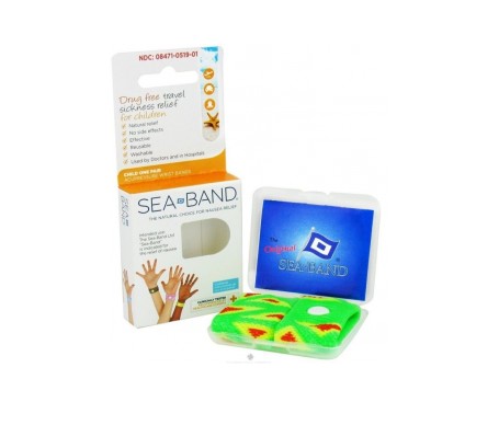 sea band original against child transport sickness 2 brazaletes
