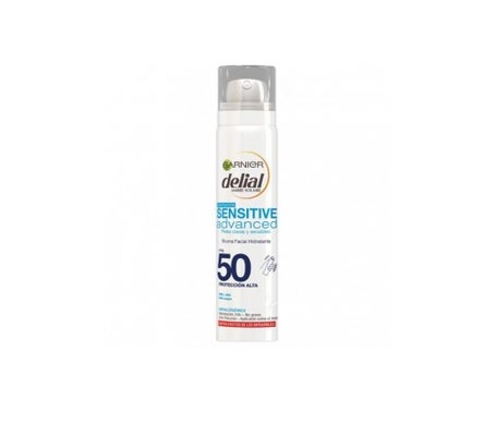 delial sensitive advanced bruma facial hidratante spf 50 spray 7