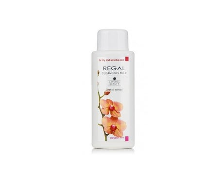 regal natural beauty leche limpiadora para pieles secas y sensible 200 ml