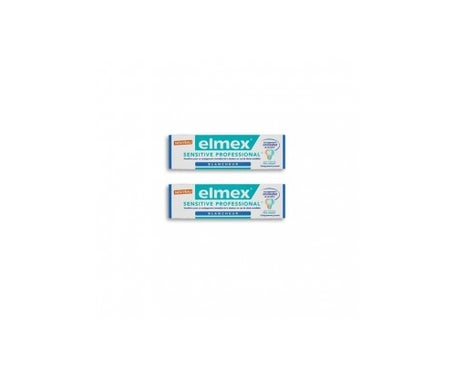 elmex pasta de dientes sensitive professional whitening 2 x 75 ml