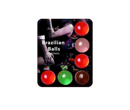 secret play pack brazilian balls aromas 48gr