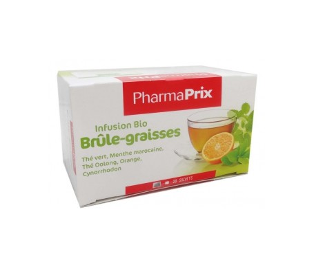pharmaprix infusion bio fat burn 20 bolsitas