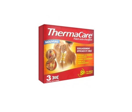 parche thermacare thermacare patch multizones caja de 3 parches