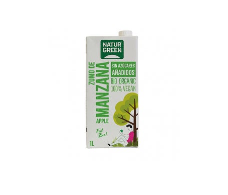 naturgreen zumo ecol gico de manzana 1 l