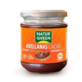 naturgreen crema ecol gica de avellanas y cacao 200 g