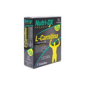nutri dx l carnitina vitamina b6 10 ampollas