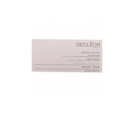 decleor aromessence slim concentrate 8x6ml profesional