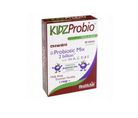 health aid kidzprobio 2 billones vitaminas 30 comp masticables