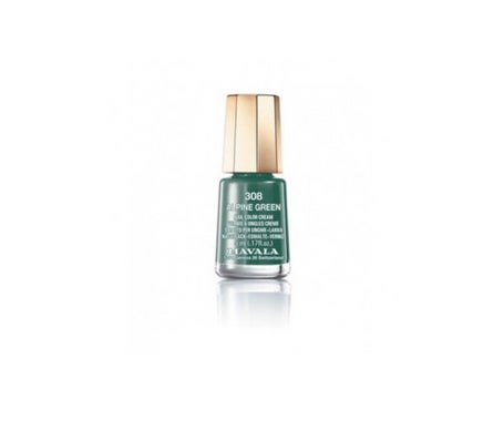mavala mini color alpine green varnish cream nail 308 5ml
