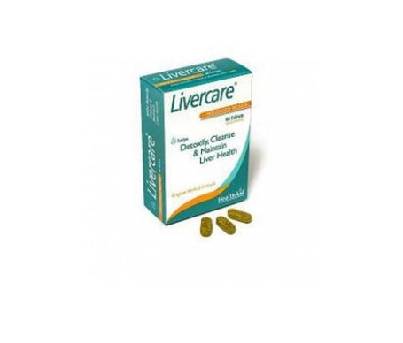 health aid livercare 60 comp liberaci n prolongada vegano