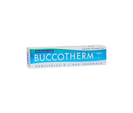 buccotherm pasta dent frica agua termal sabor menta prevenci n caries 75ml