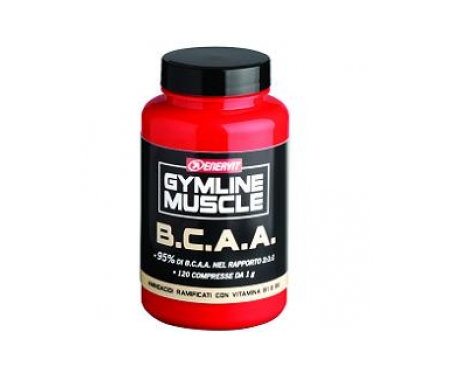 gymline muscle bcaa 95 120 c psulas