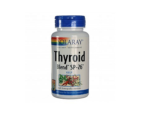 solaray thyroid blend kelp 500mg 100 c ps