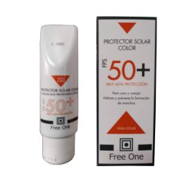 free one crema solar color 50 75 ml
