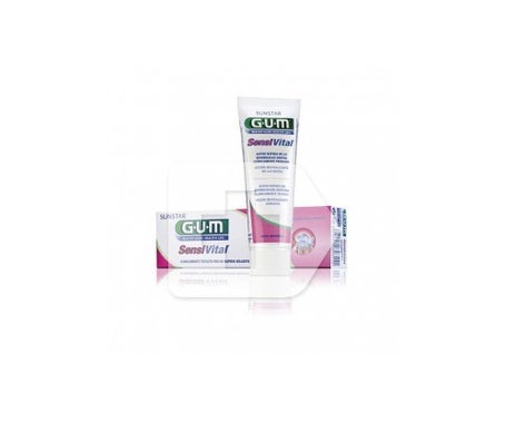 gum sensivital gel dental 75ml