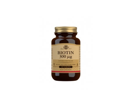 solgar biotina 300 g 100 comp