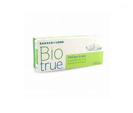bausch lomb biotrue one day 30uds dioptr as 3 00