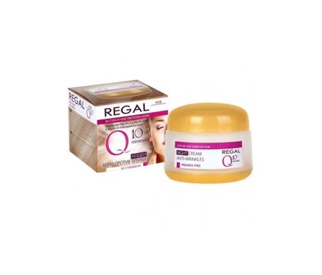 regal q10 crema de noche antiarrugas piel seca y sensible 50 ml